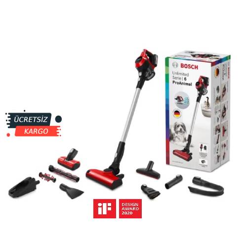 Bosch BBS61PET2 18 V Dikey Şarjlı Süpürge
